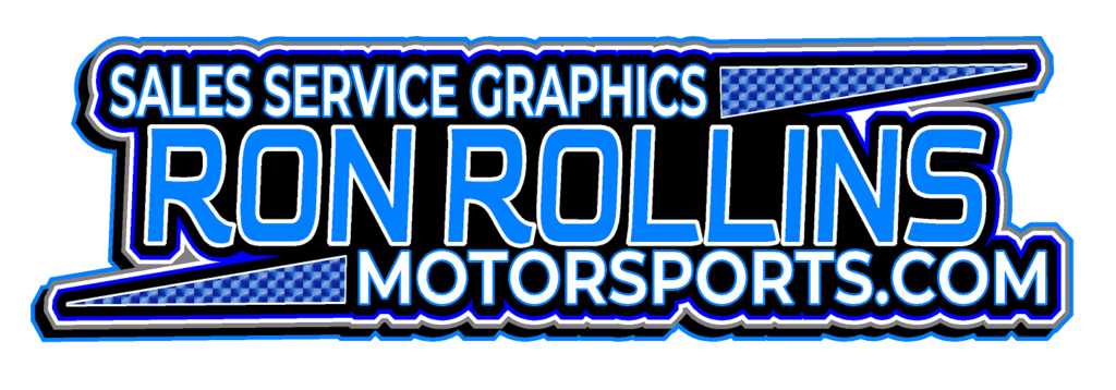 Ron Rollins Motorsports Sales Service Graphics Logo